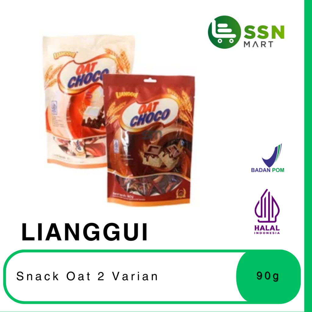 

SSNMart Lianggui 2 Rasa Oat DARK CHOCO/WHITE CHOCO