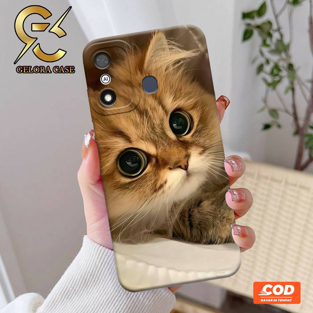 Softcase ITEL A27 4G - Geloracase - Casing ITEL A27 4G  - Motif case Catss - ITEL - Softcase ITEL A2