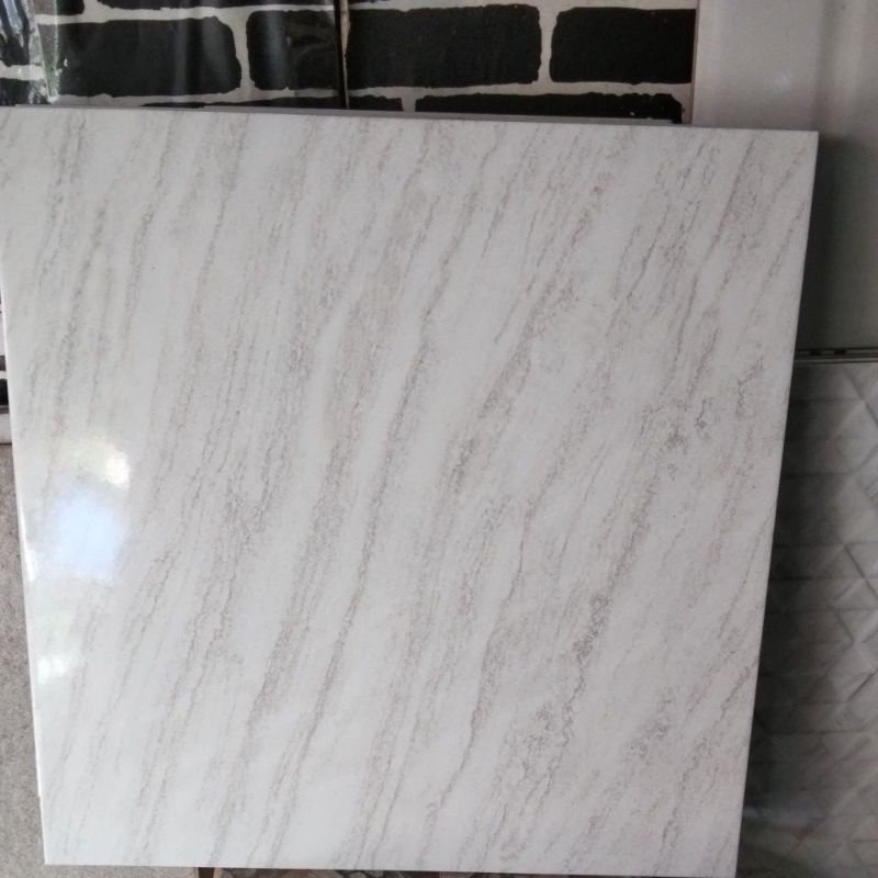 Asia Tile Zensa Grey 40x40 Keramik Lantai Motif Marmer