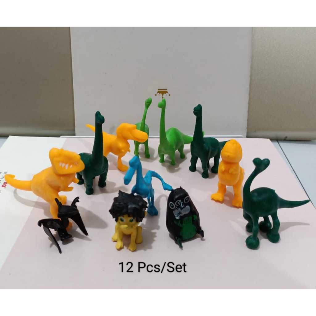 Topper Dinosaurus Tarzan hiasan kue ulang tahun