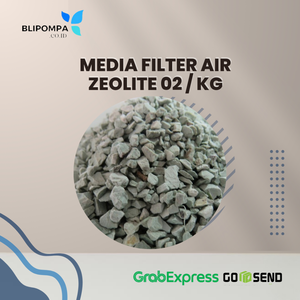 MEDIA FILTER AIR ZEOLITE 02 PER 1 KG - ZEOLITE MEDIA FILTER AIR PER 1 KG