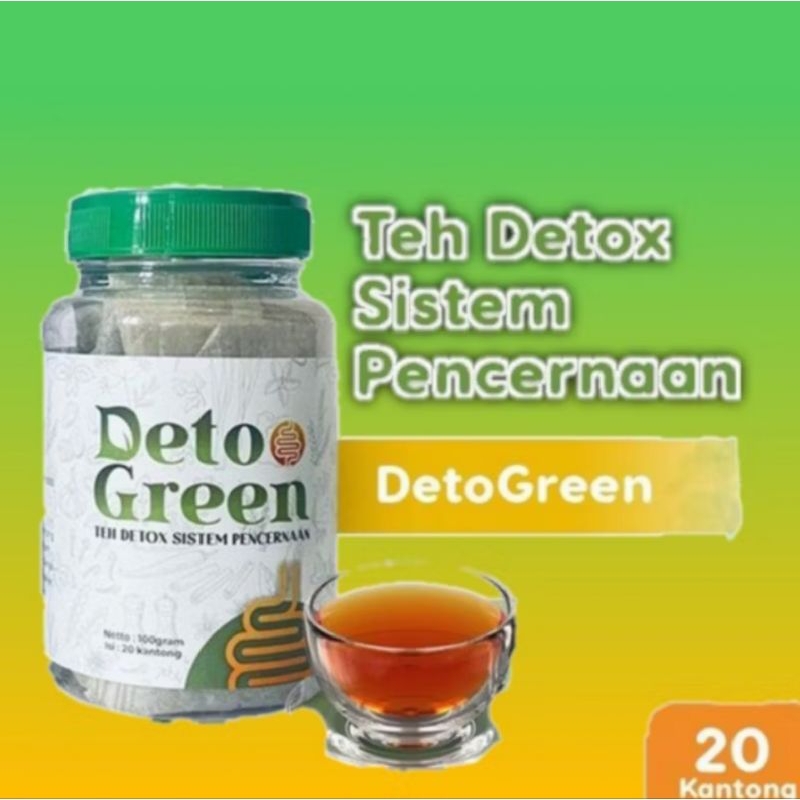 

COD TERLARIS TEH DETOX USUS TEA KESEHATAN PENCERNAAN DETOKS GREEN