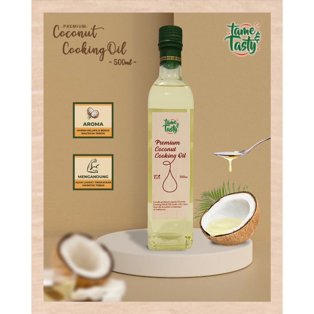 Coconut Cooking Oil (Minyak Goreng Kelapa) RBD - Tame&Tasty