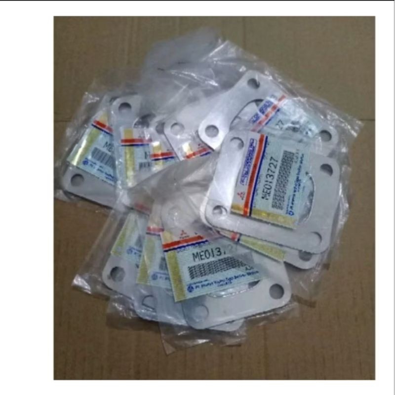 1 biji paking knalpot Canter original plat knalpot canter turbo ori