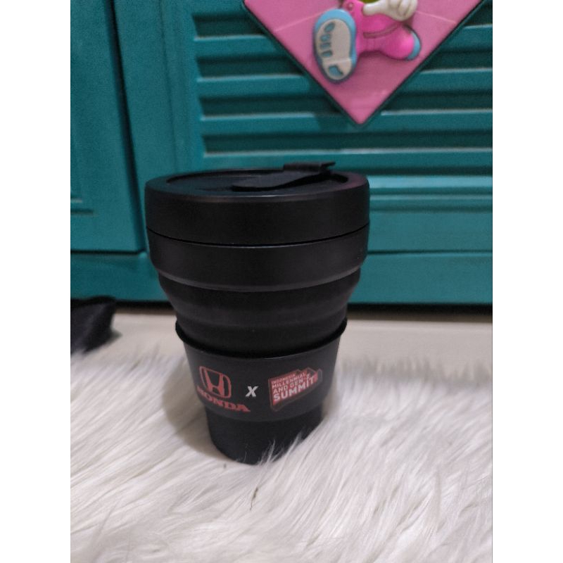 Foldable Cup Premium Ada Logo Perusahaan