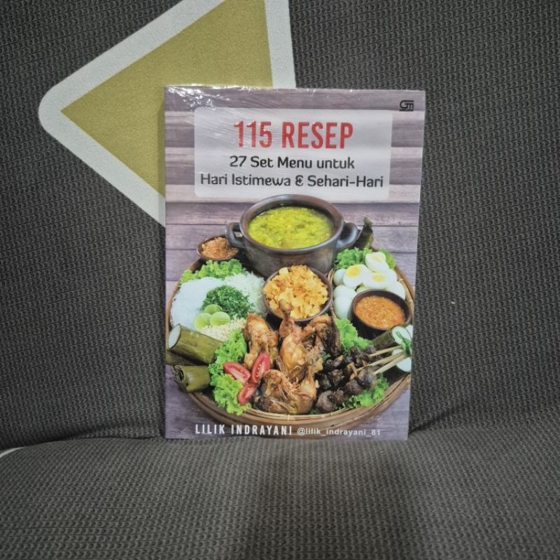 Buku 115 Resep 27 Set Menu Untuk Hari Istimewa Sehari-Hari Lilik Indrayani Masak Masakan