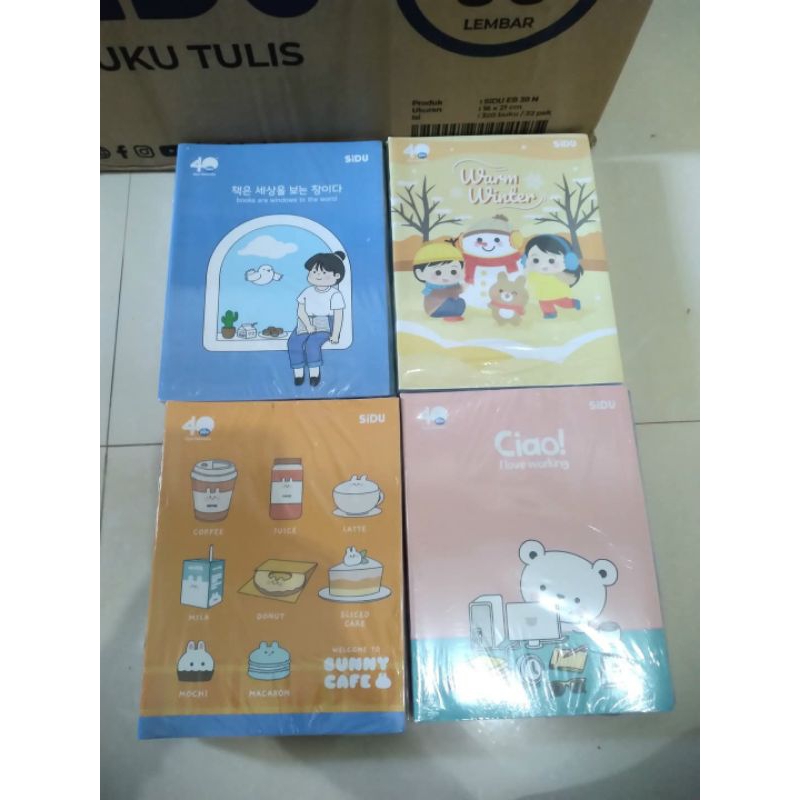 

BUKU TULIS SIDU 32 LEMBAR ISI 10PCS
