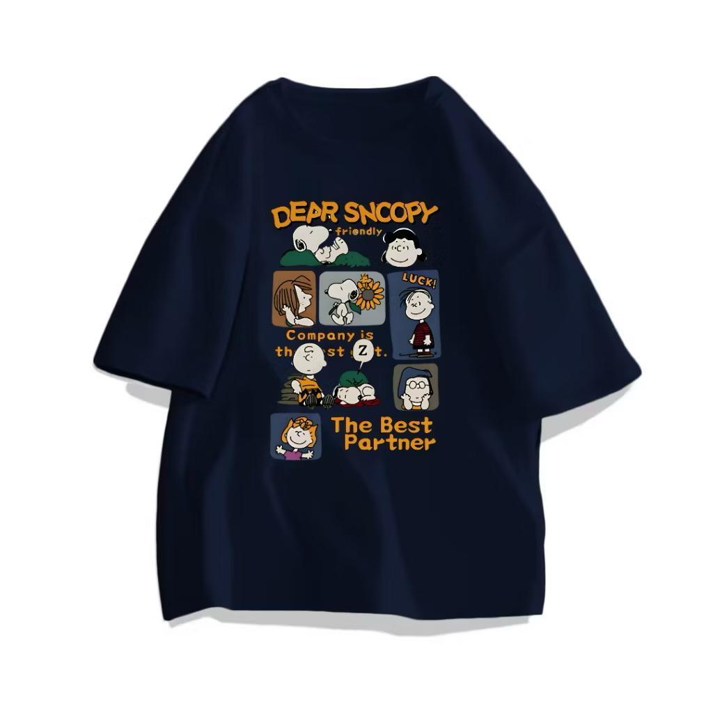 Kaos Oversize Pria Dear Snoopy Kaos Oversize Cowok Korean Style Baju Oversize Cowok