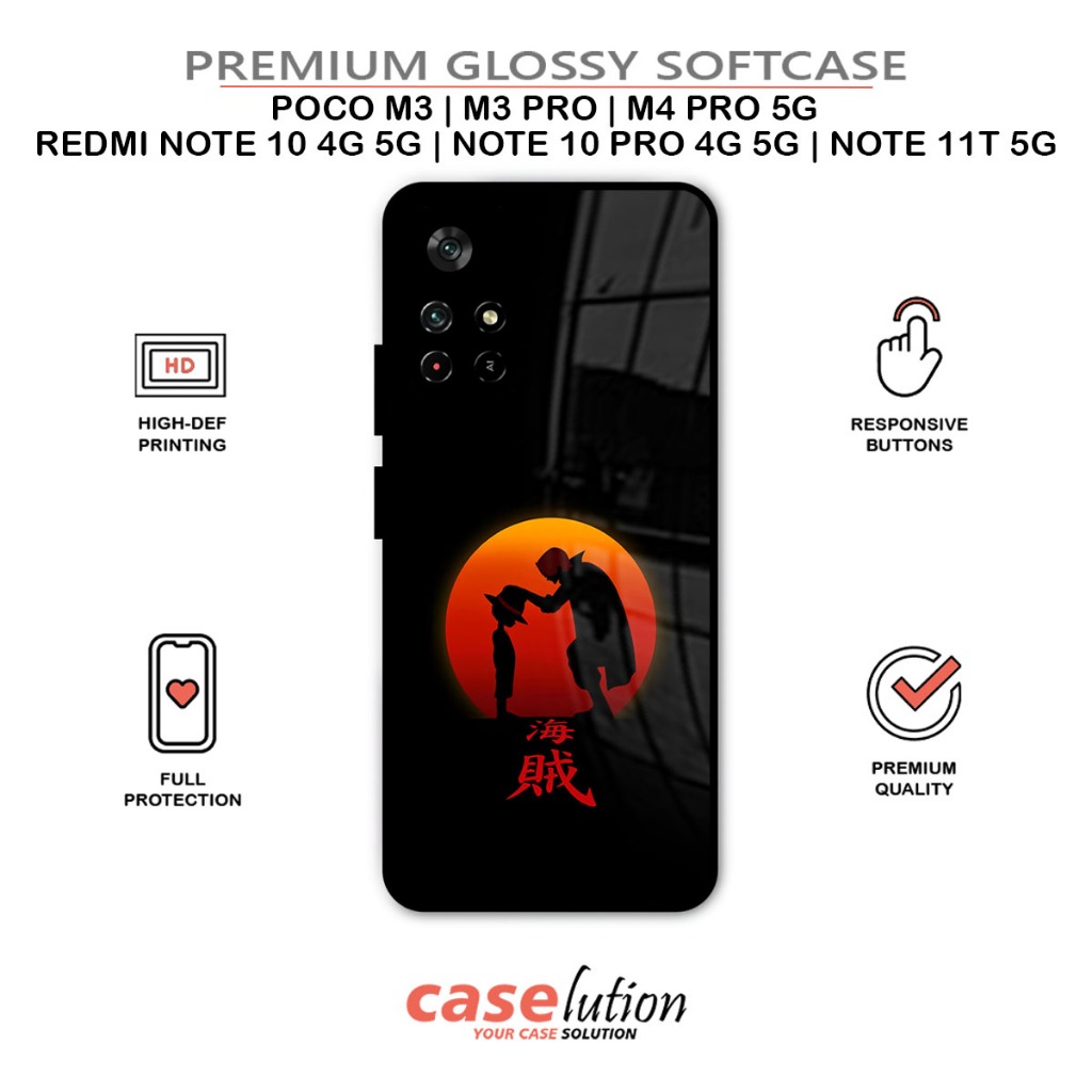 Glossy Softcase For XIAOMI POCO M3 | M3 PRO | M4 PRO 5G || REDMI NOTE 10 4G 5G | NOTE 10 PRO 4G 5G |