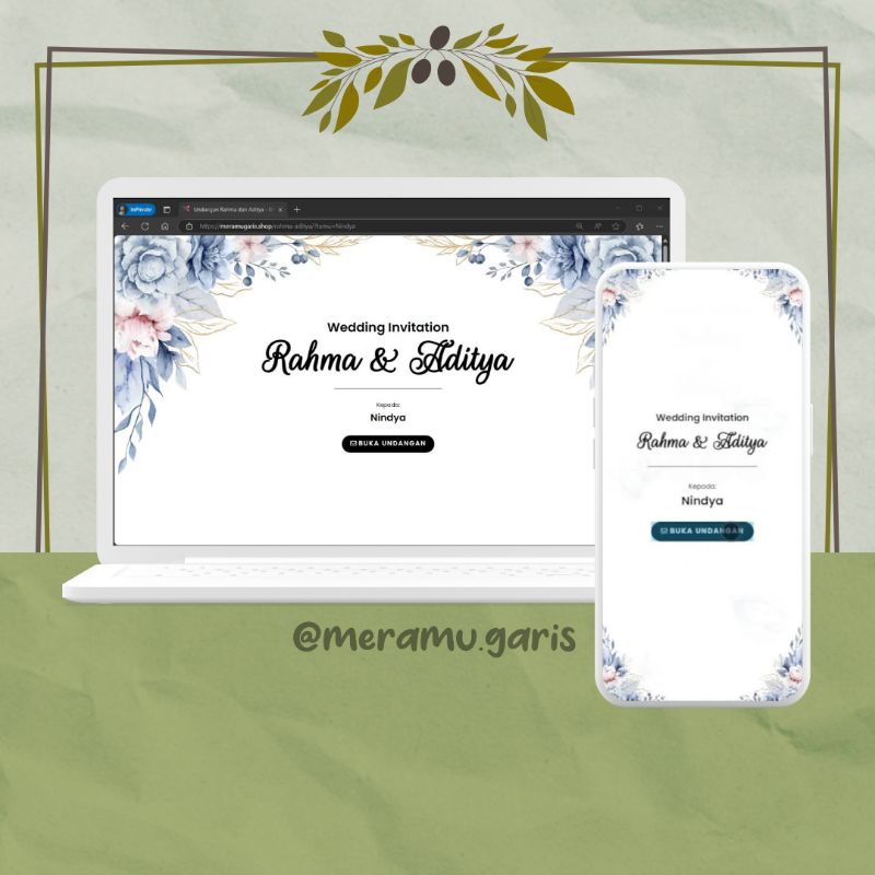 Undangan Digital Website | Undangan Pernikahan Website