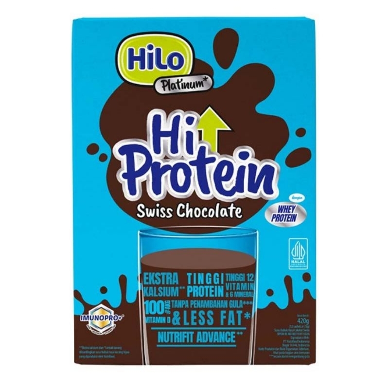 

HiLo Platinum Swiss Chocolate Kemasan 12 x 35 g EXP 2026