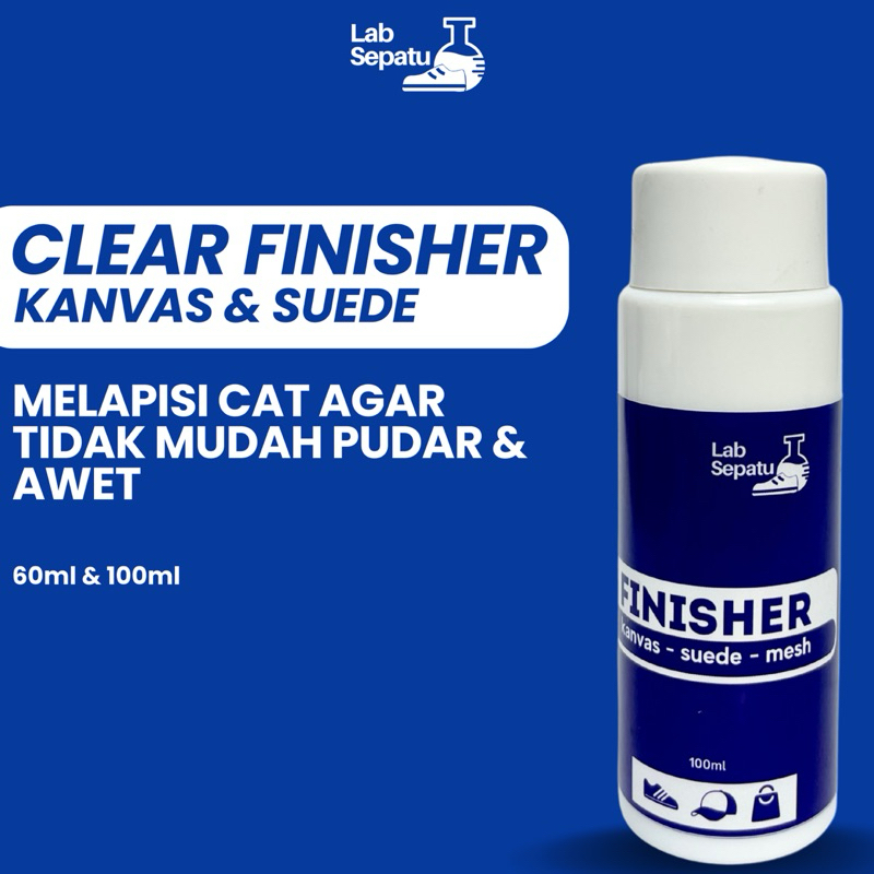 Finisher Cat Sepatu & Kulit Varnish Glossy/Matte Anti Air, Debu, Gores Pelindung Cat Lukisan & Sepat