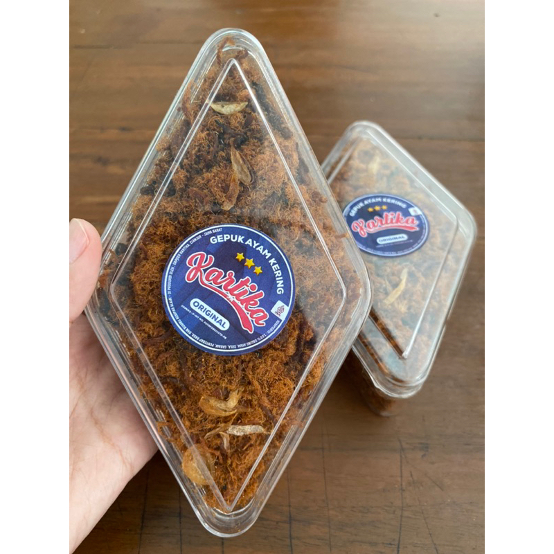 

Gepuk Kering Ayam (Pukring) Kartika Khas Cianjur | ± 110gr