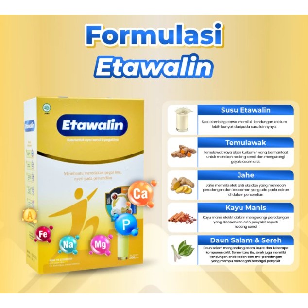 

Etawalin Susu Kambing Original Asli 100% Atasi Nyeri Sendi dan Tulang