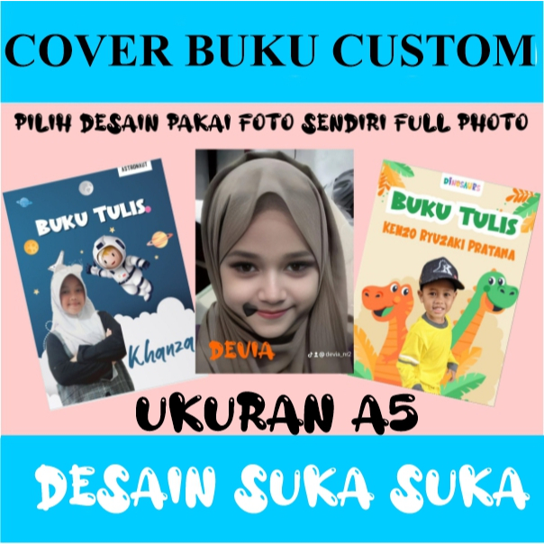 

COVER BUKU CUSTOM KASTEM SEKOLAH PELAJARAN SATUAN REQUEST BEBAS DESAIN SAMPUL TEBAL MURAH