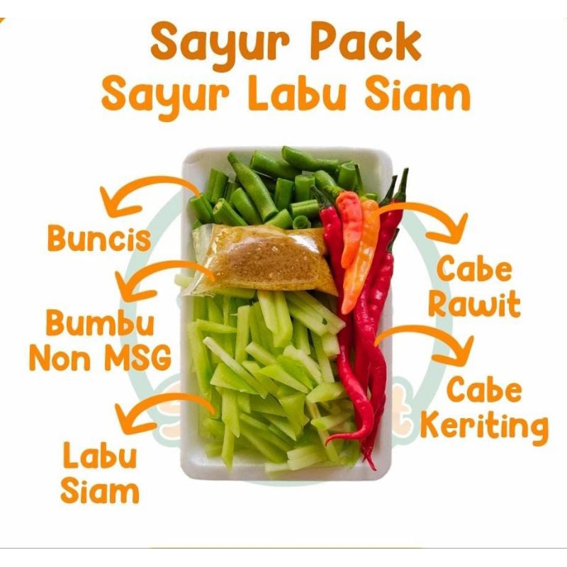 

KIRIM INSTAN Paket Sayur Potong Labu Siam / Sayur Labu Siam Pack