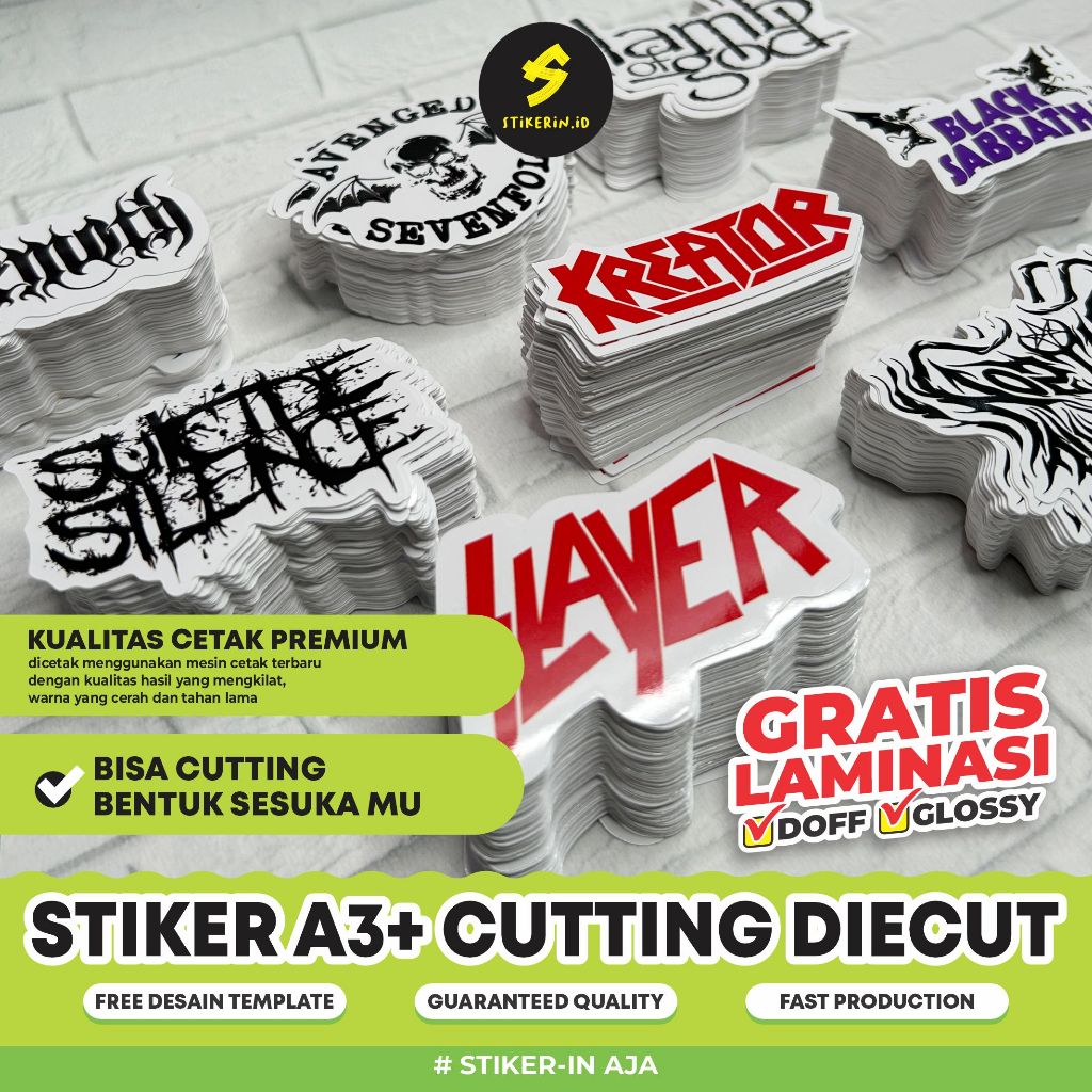 

STIKER CHROMO DAN VINYL DIECUT / STIKER CUTTING PUTUS / CUTTING DIECUT