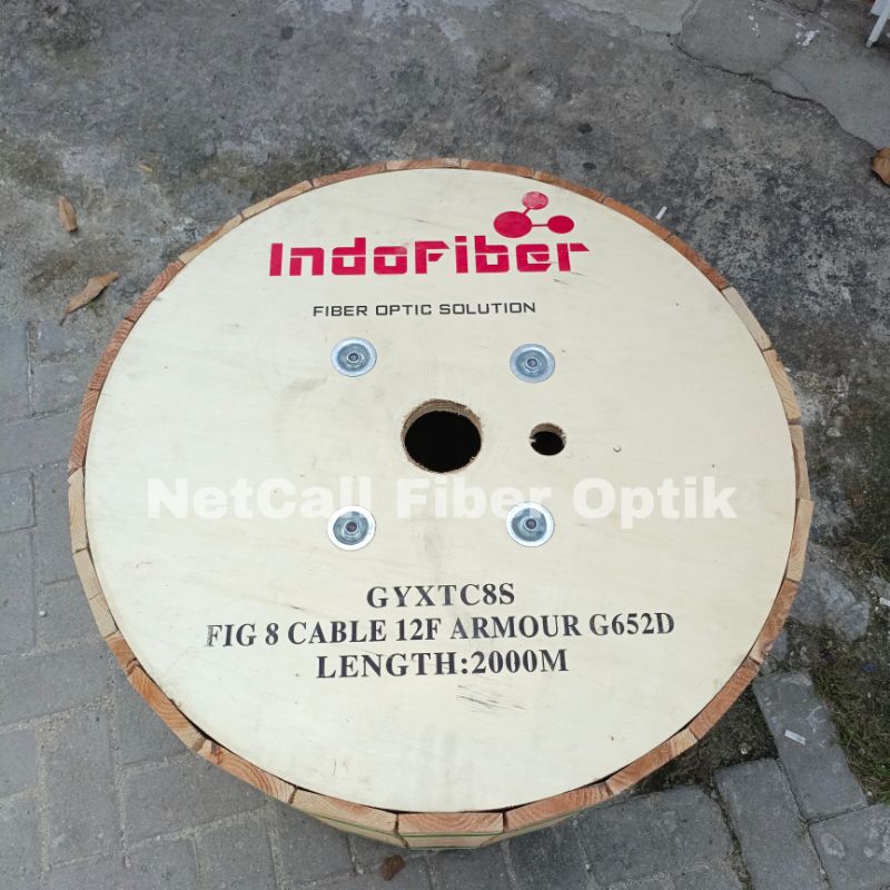 12 Core Armour / Kabel Udara 12 Core Armoured Figure8 2000 meter ( 2km )