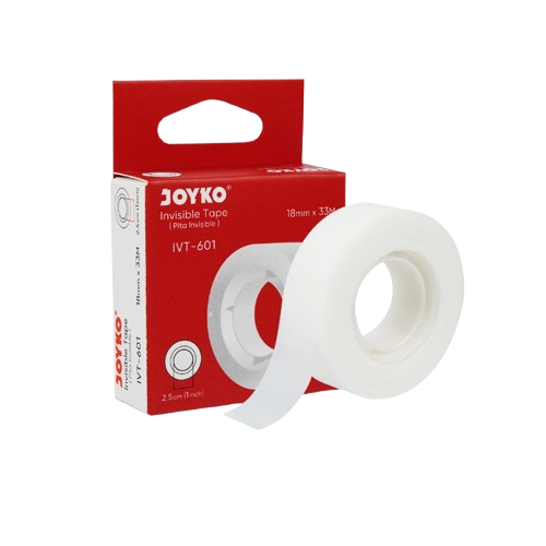 

Invisible Tape Pita Perekat Kertas Invisibel Joyko IVT-601 18mm x 33M