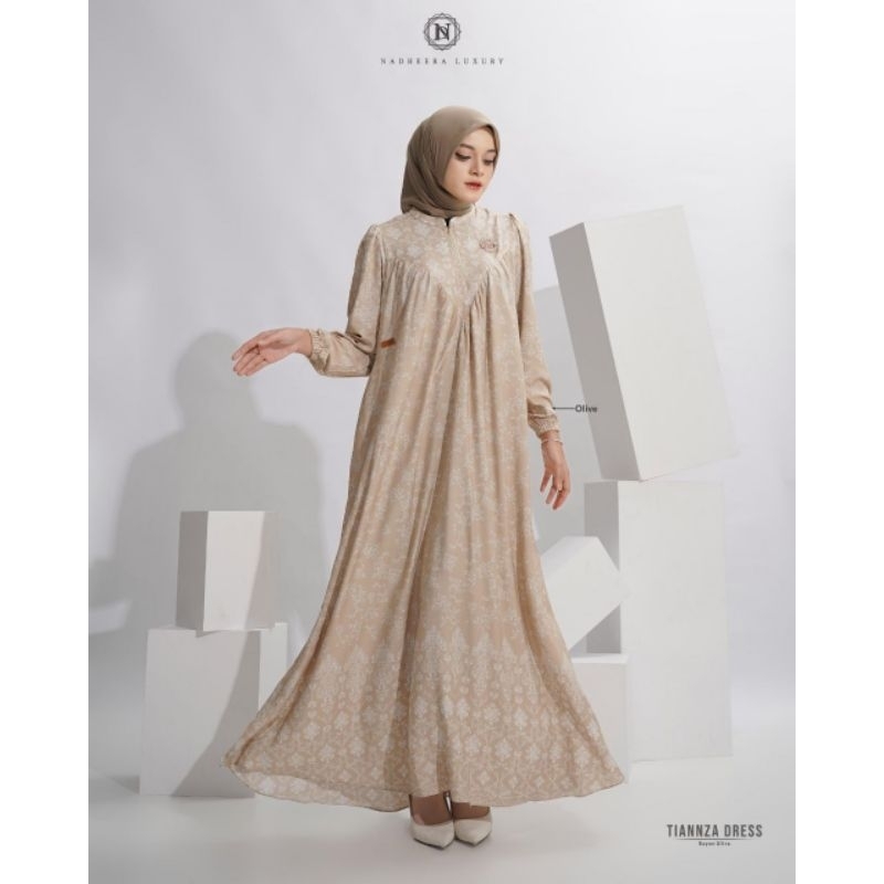 GAMIS TERBARU // TIANNZA DRESS NADHEERA LUXURY TERBARU // GAMIS NADHEERA LUXURY TERBARU // NADHEERA 