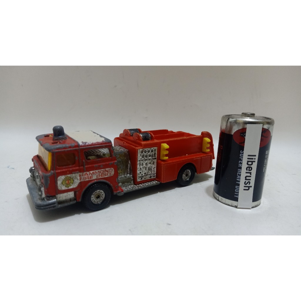 diecast corgi mack CF fire pumper hammond fire dept fire truck vintage diecast