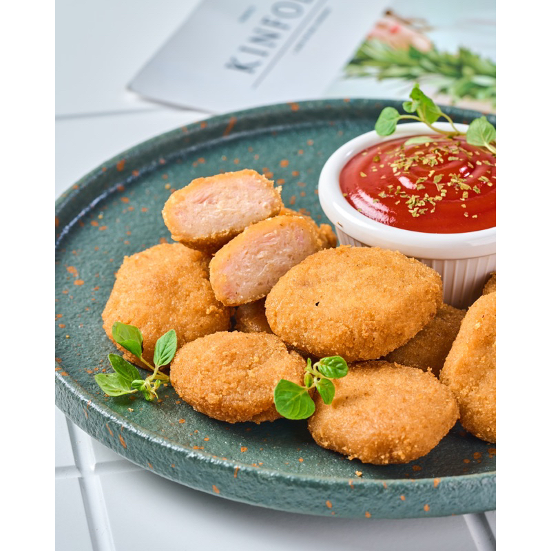 

Chicken Nugget Gluten-Free & Organic, Tanpa MSG, Tanpa Pengawet