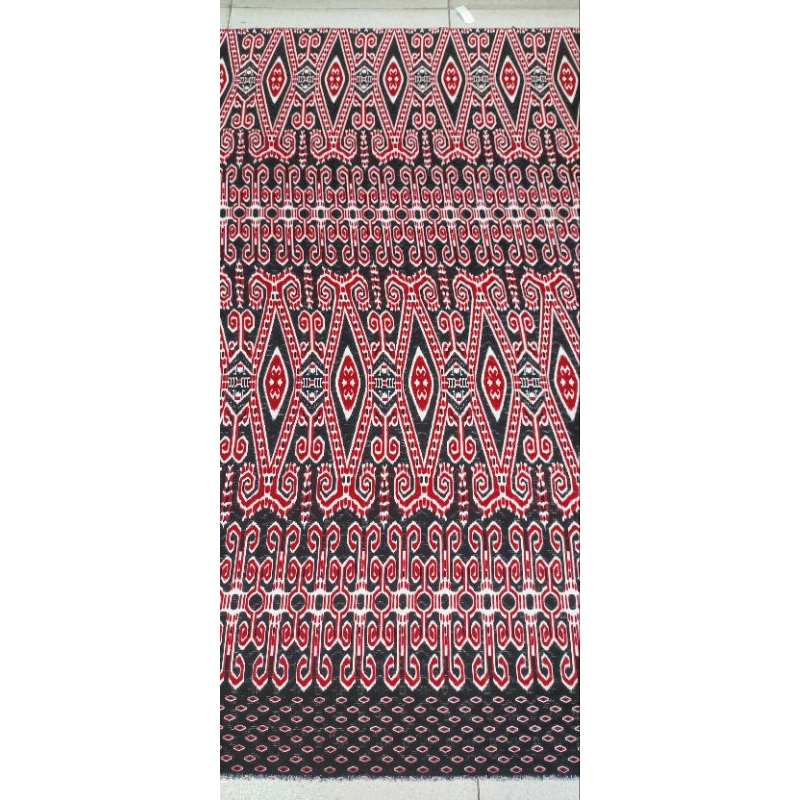 Batik khas Kalbar motif sintang bahan tenun