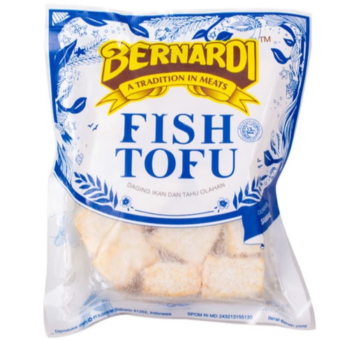 

Bernardi Fish Tofu 250gr – Tahu Ikan Frozen Siap Masak Enak & Praktis