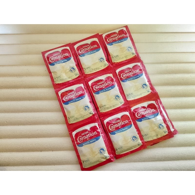 

Susu kental manis Carnation 1 renceng isi 6