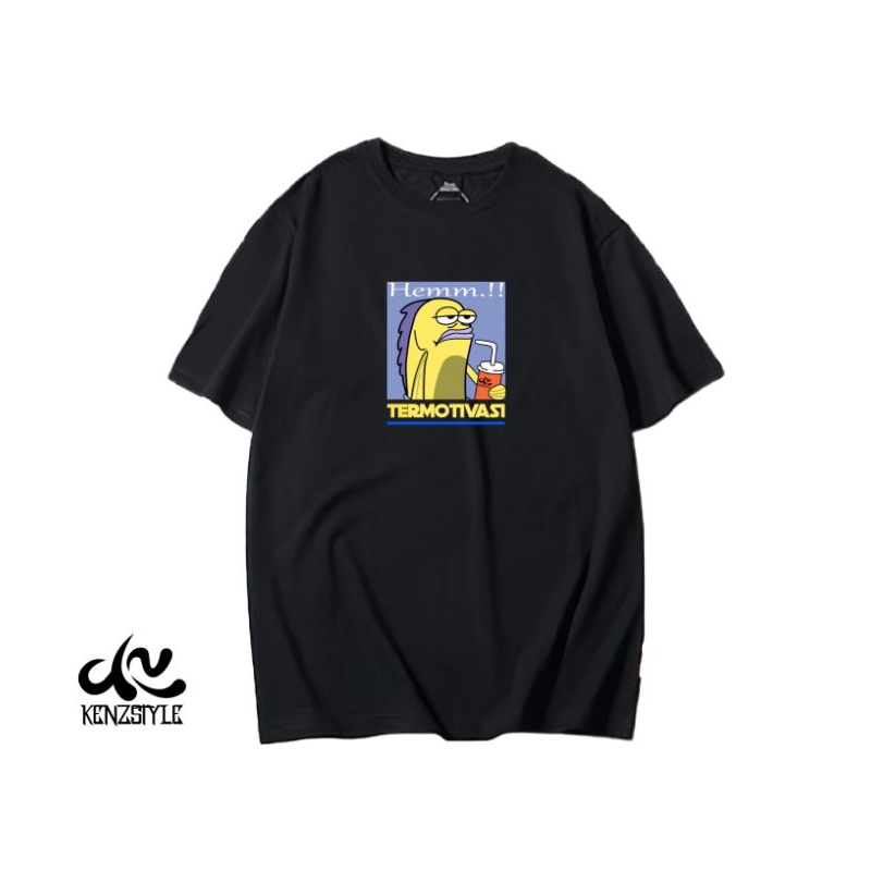 Kaos Termotivasi Spongebob Squarepants Meme Lucu Spongebob T-shirt Kenzstyle