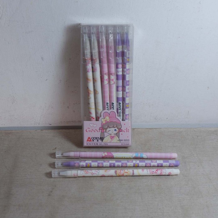 

Nerrd Pulpen Gel Pen Aodemei 0.5mm Murah Isi 12