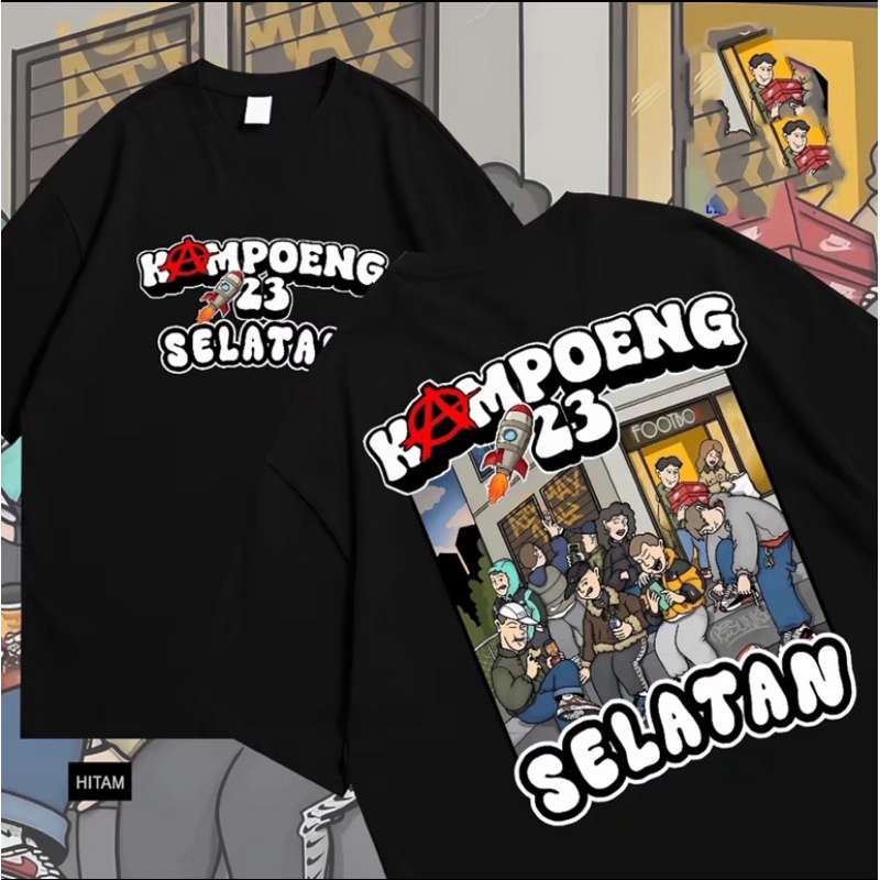 KAOS-TSHIRT GANGSTER KAMPOENG SELATAN