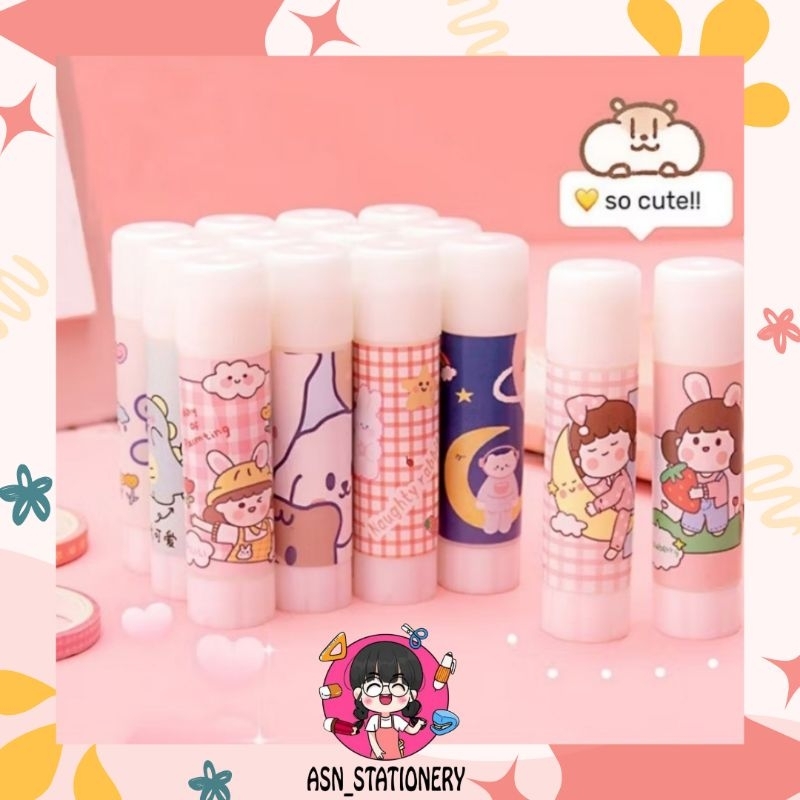 

1 PCS - LEM GLUE STICK/ LEM KERTAS STICK/ LEM PUTAR KARAKTER
