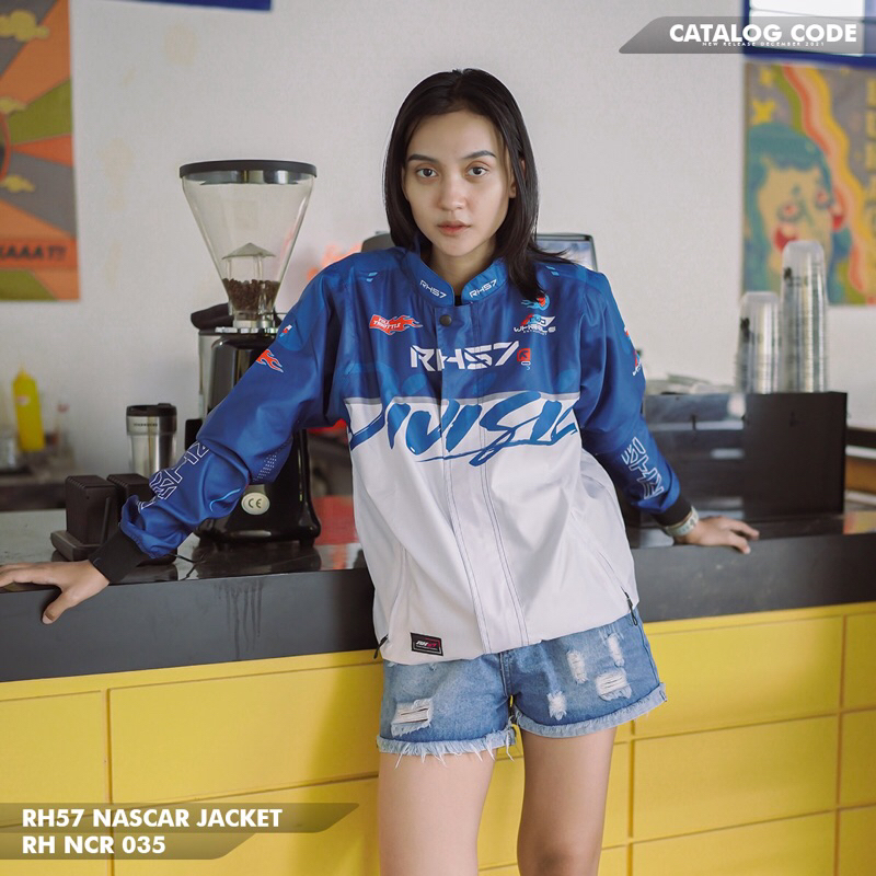 RH57 JAKET NASCAR RH NCR 035 || JAKET PRIA / WANITA ( ORIGINAL )