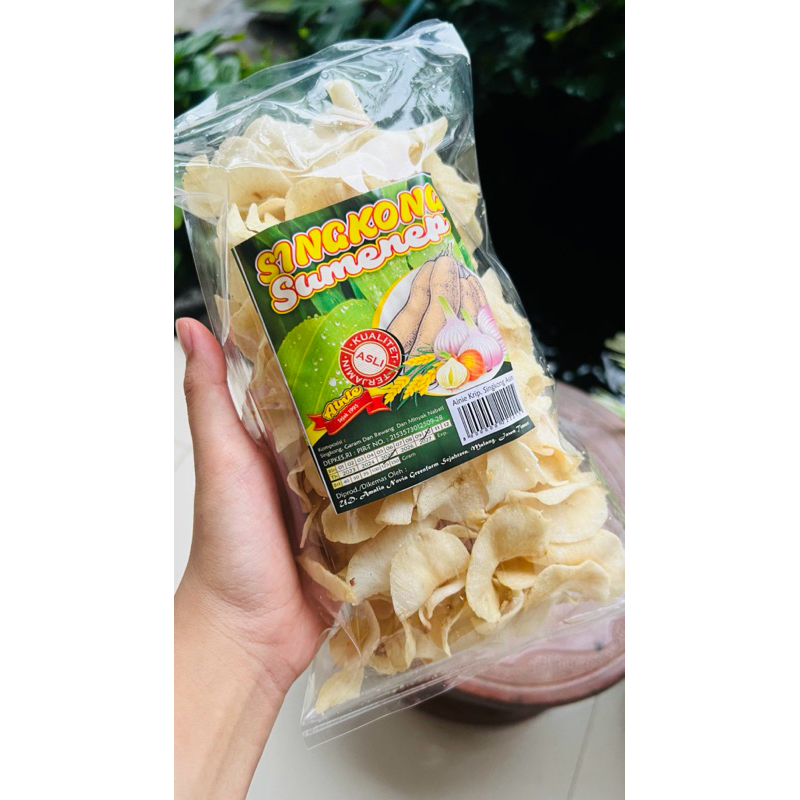 

1/2 KILOGRAM KERIPIK SINGKONG GADUNG SUMENEP