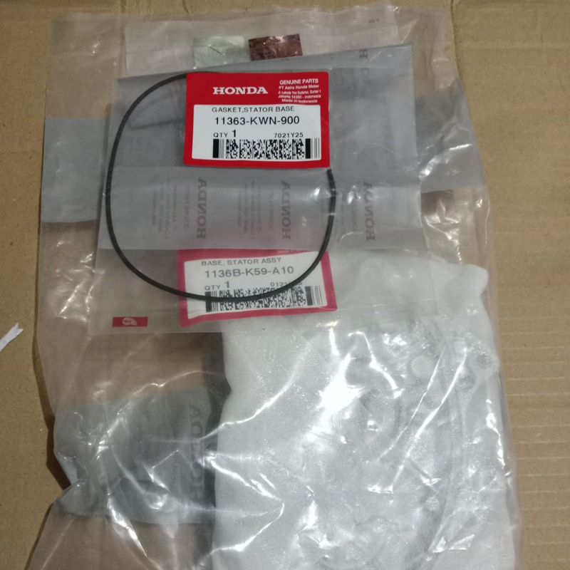 AHM 1136B-K59-A10 Base Stator Assy Dudukan Spull Magnet Vario125/150,PCX150