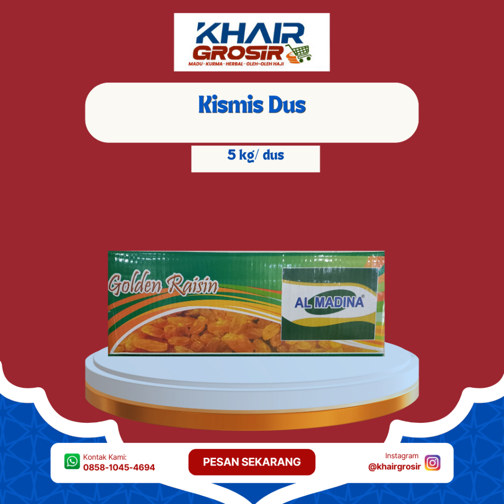 

Kismis Asam Manis 1 Dus