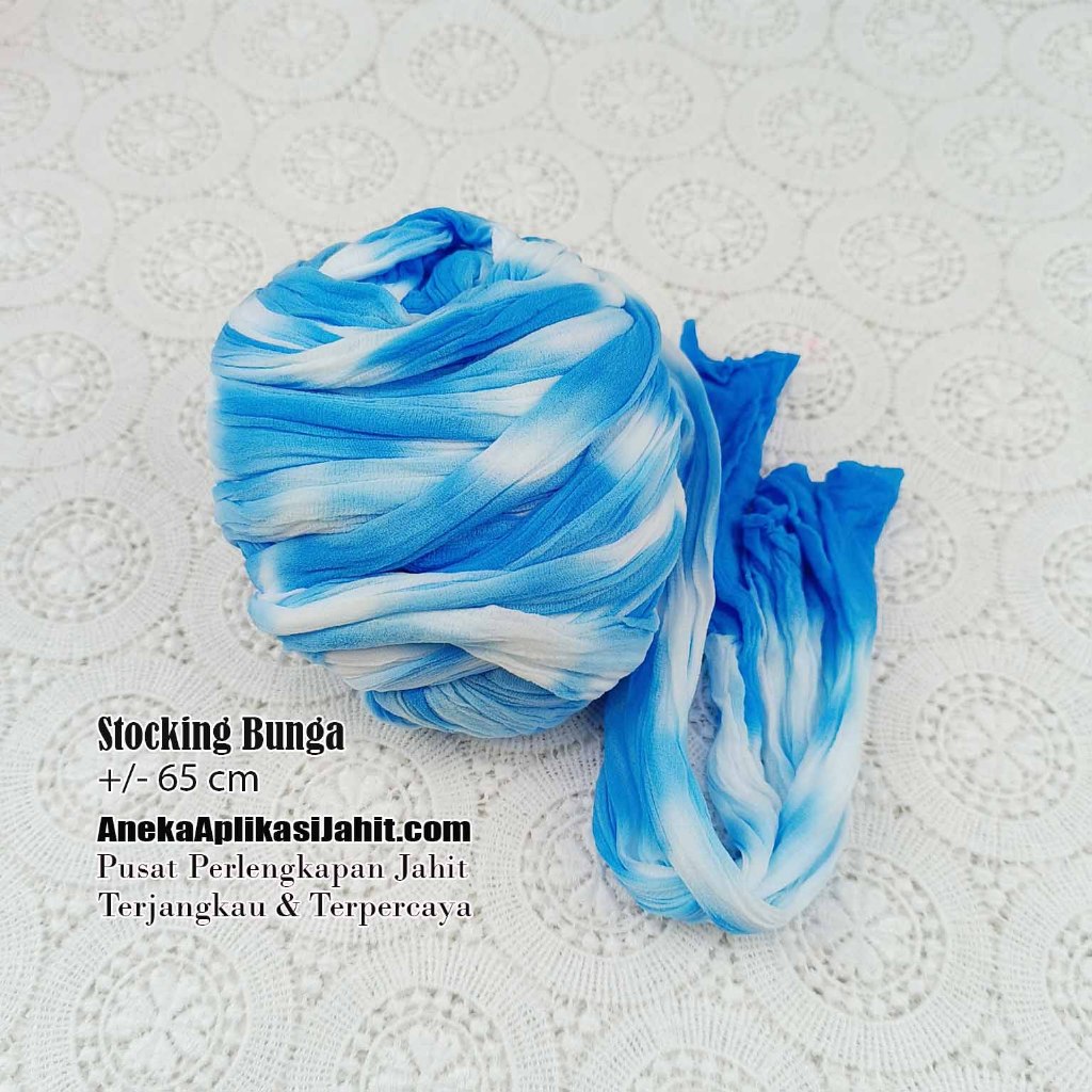 STOCKING BUNGA PER LEMBAR / BAHAN BUNGA STOCKING / STOCKING KOMBINASI