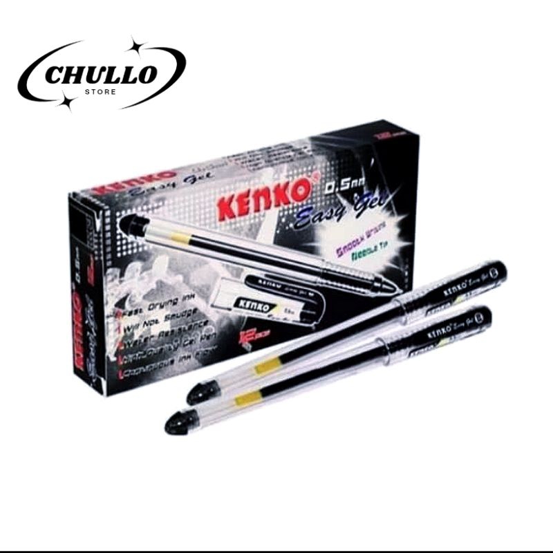 

Pena bolpoint pen jel kenko easy jel kenko 6 pcs