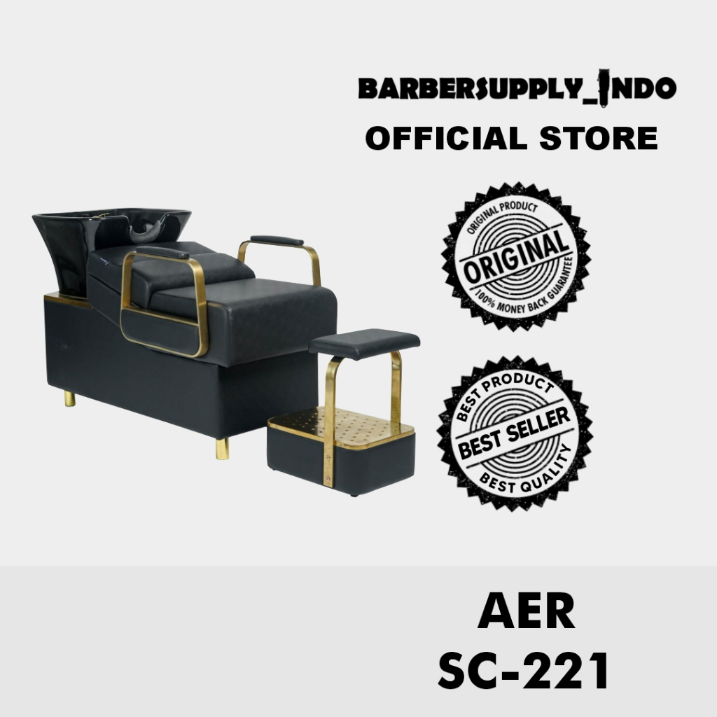 KURSI KERAMAS WASHBAK KERAMIK HITAM AER SC221