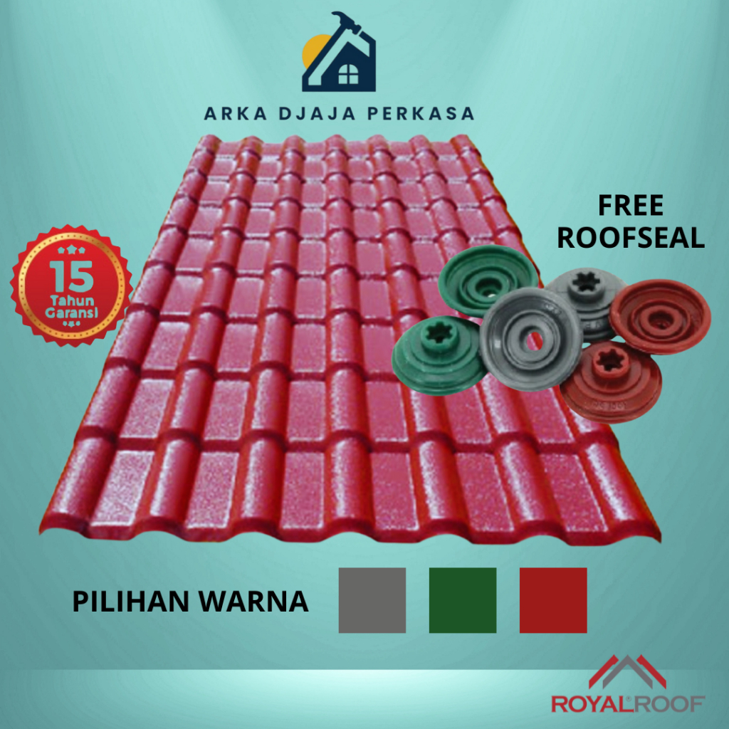 Atap Genteng Royal Roof uPVC
