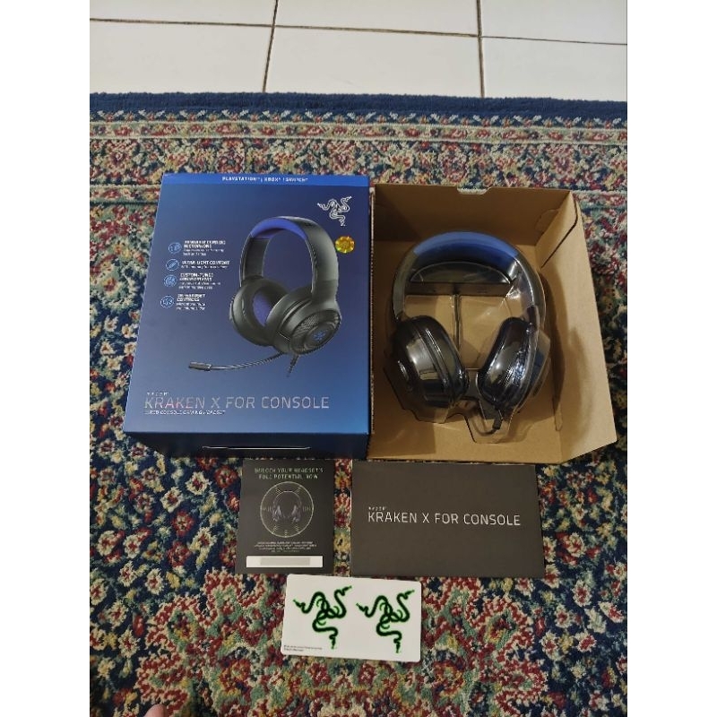 HEADPHONE GAMUNG RAZER KRAKEN X FOR CONSOLE SECOND