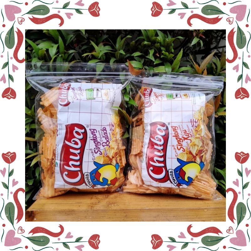 

Chuba Chips Keripik Singkong Balado Repack Snack Kiloan 250Gr