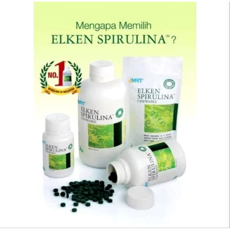 

Elken Spirulina 1200tablet