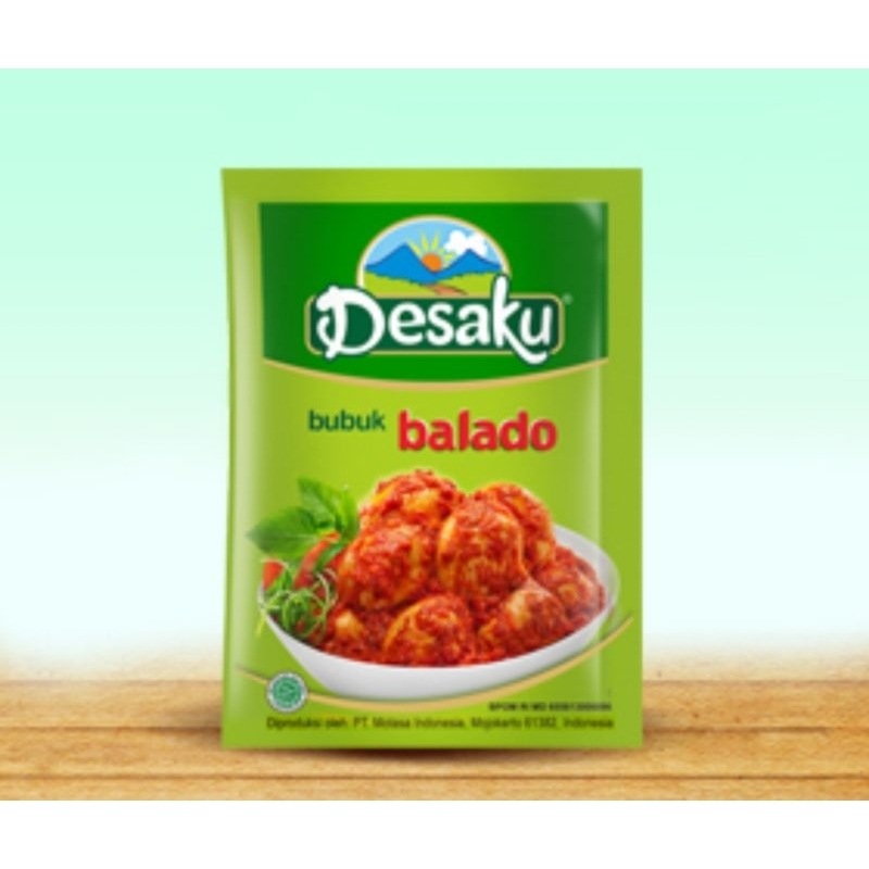 

Desaku Bumbu Balado Kari Opor 1 renceng isi 10pcs