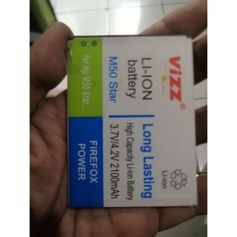 baterai evercoss m50 star vizz