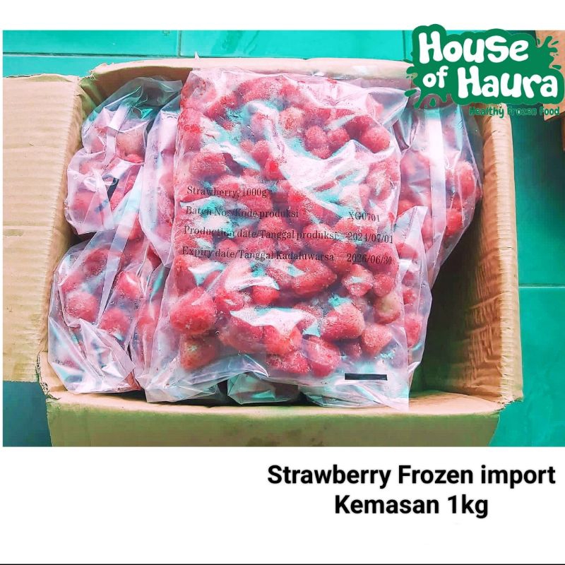 

Strawberry Frozen kualitas Import