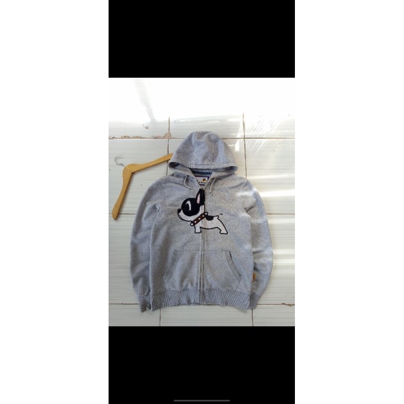 hoodie zipper pancoat second
