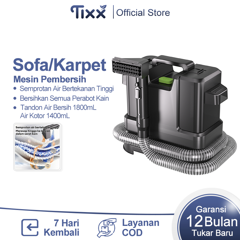 [COD]TIXX 25000Pa Alat Pencuci Karpet Laundry Wet Vacuum Cleaner Sofa Multifungsi Vacuum Extractor