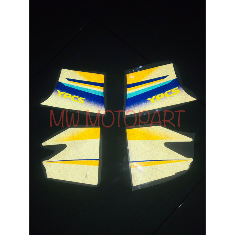 graphic stiker sticker list striping legsil sayap dalam yamaha fizr f1zr LE 99 limited edition origi